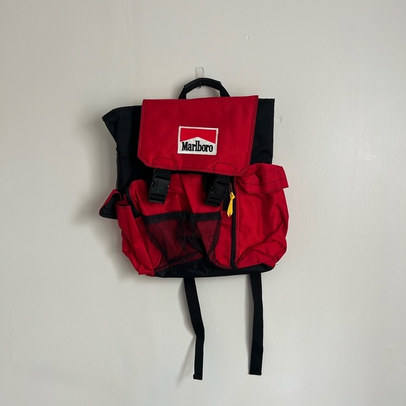 Marlboro Other - Marlboro Country Store Gear Red & Black Backpack